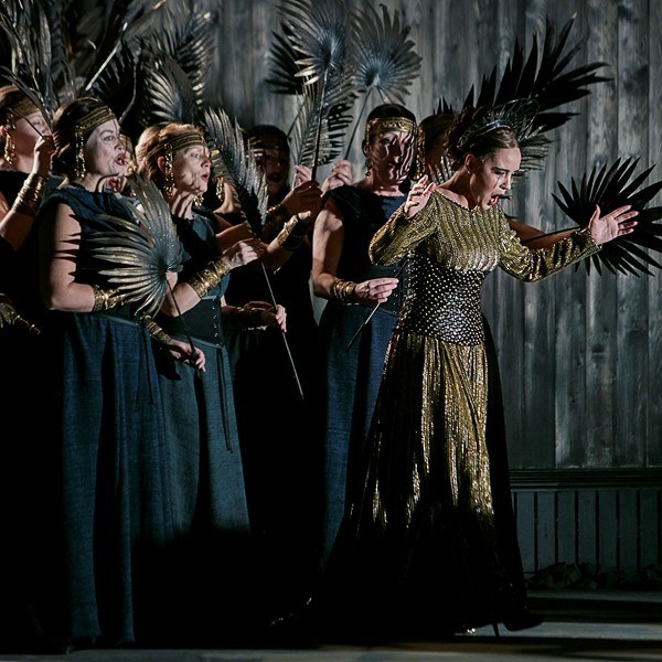 Stefania Dovhan (Kleopatra), Den Jyske Operas Kor. Fotograf Kåre Viemose for Den Jyske Opera 2019