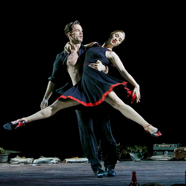Markus Schneider og Nicole Luketic. Fotograf Kåre Viemose for Den Jyske Opera 2019.